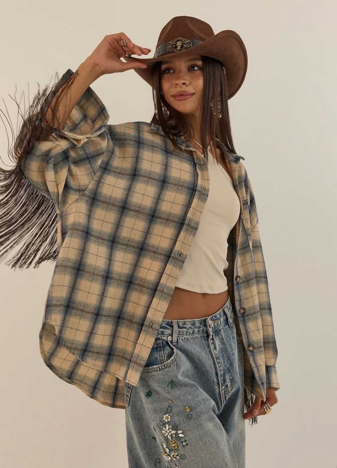 Camicia frange