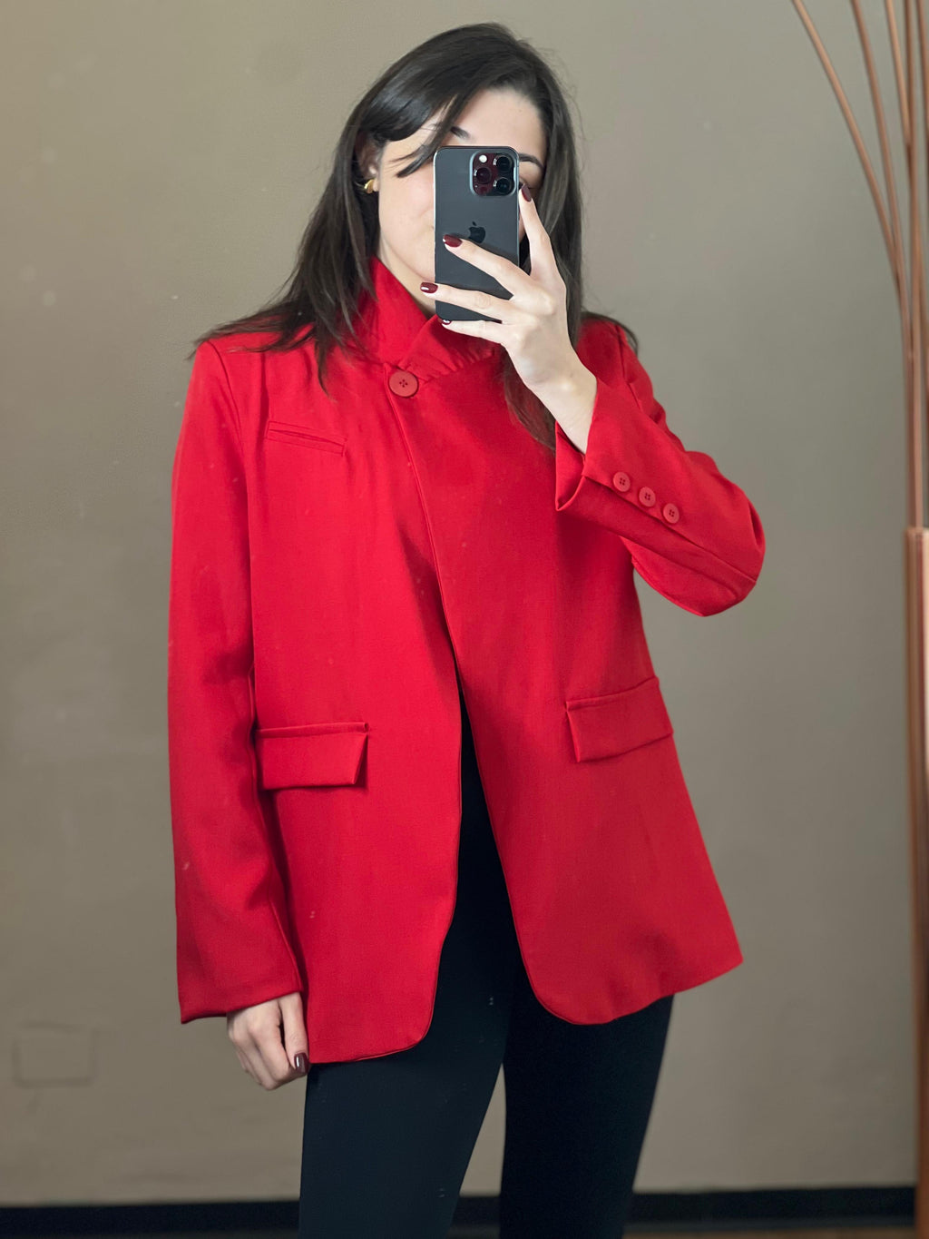Blazer collo coreana