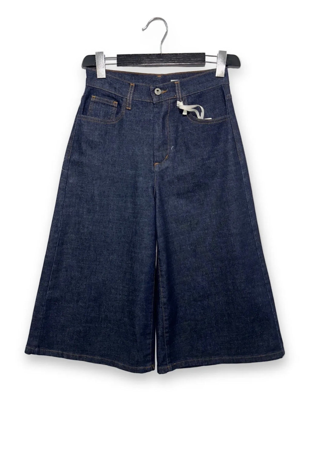 Bermuda in jeans lavaggio scuro