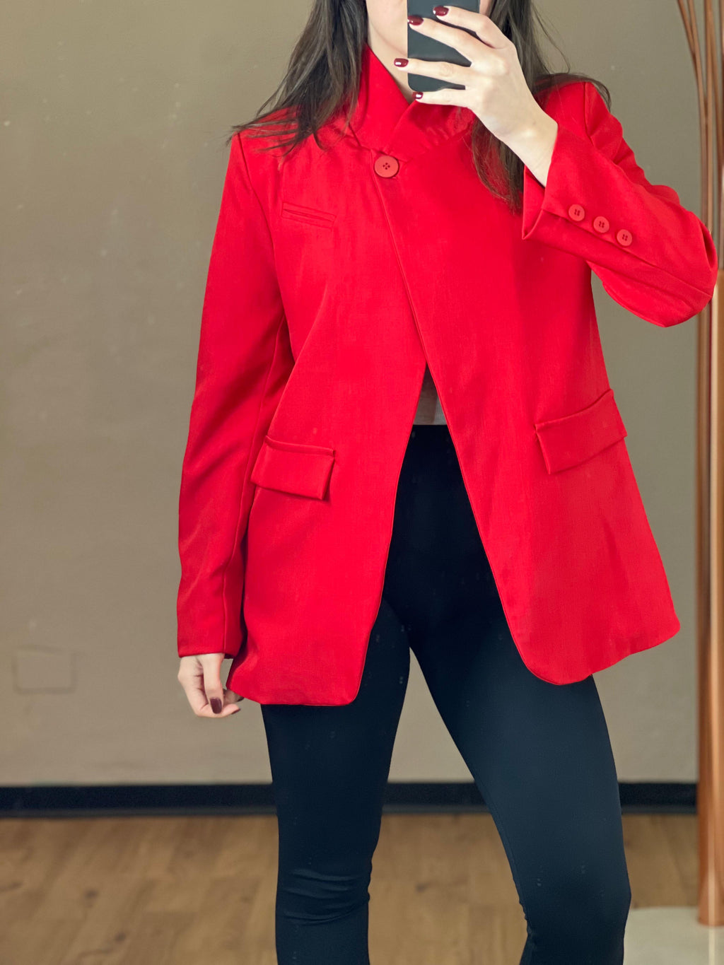 Blazer collo coreana