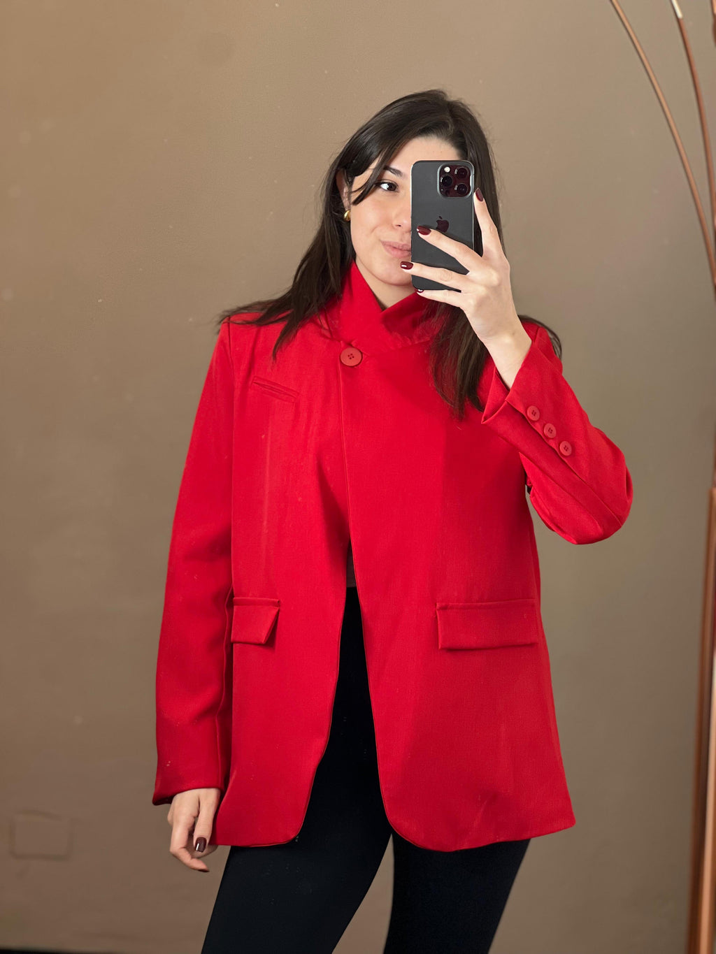 Blazer collo coreana