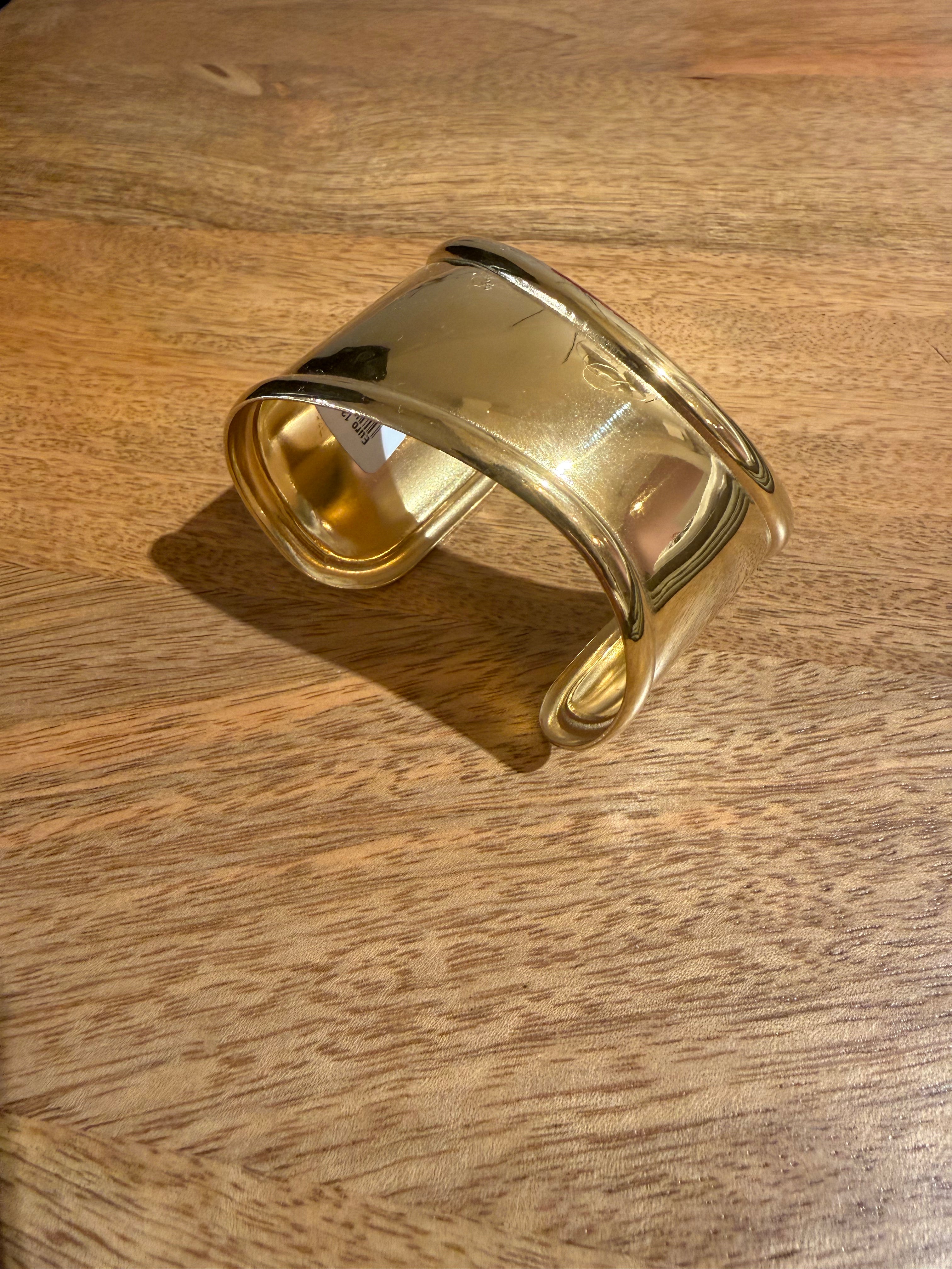 Bracciale rigido color oro